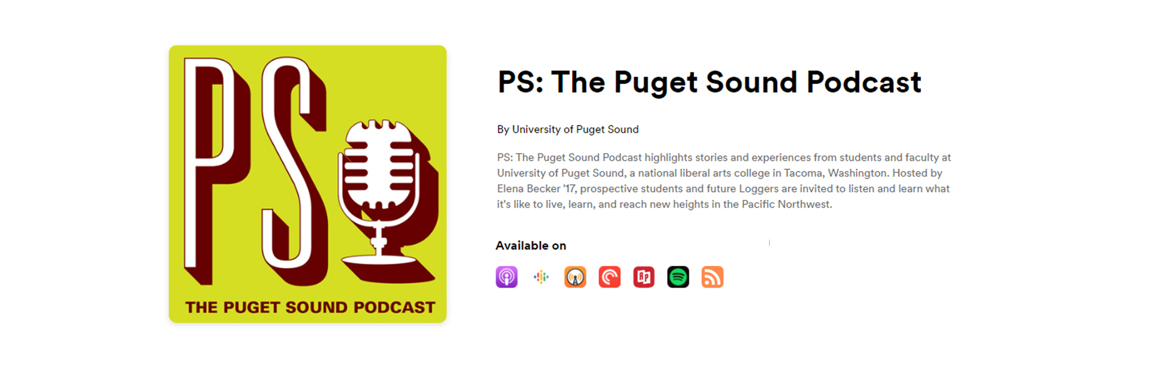 The Puget Sound Podcast