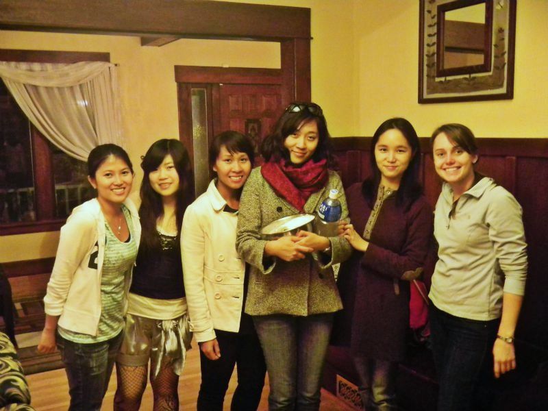 At the Asian Feast... Photo time!