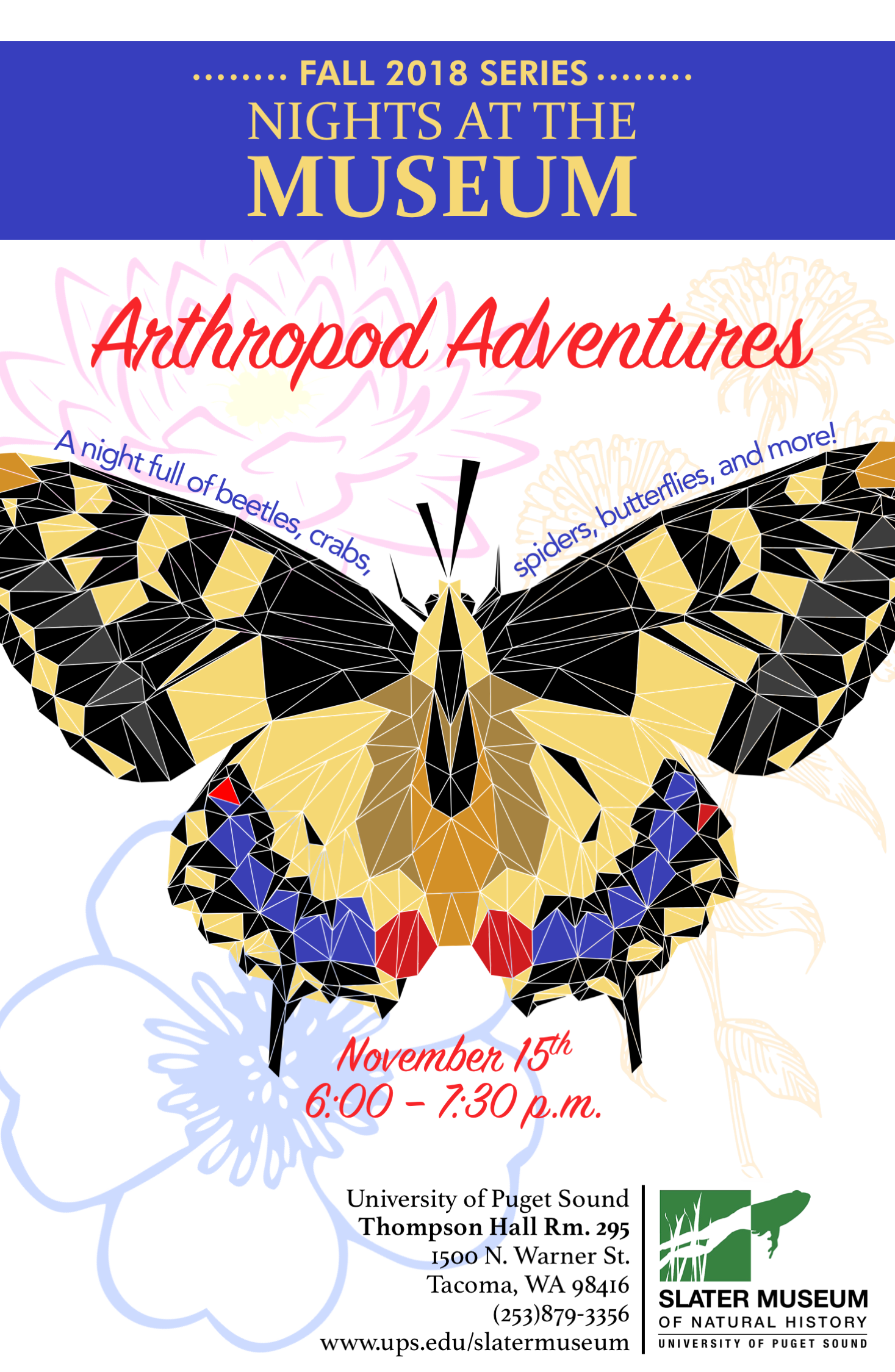 Arthropod Adventures event poster