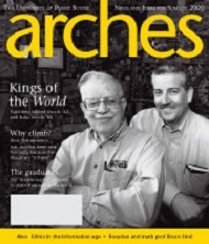 Arches Summer 2000 cover