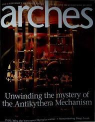 Arches Winter 2010 Cover