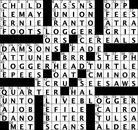 Arches spring 2021 crossword puzzle answers