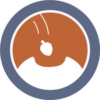 Circular badge shows an acorn being planted