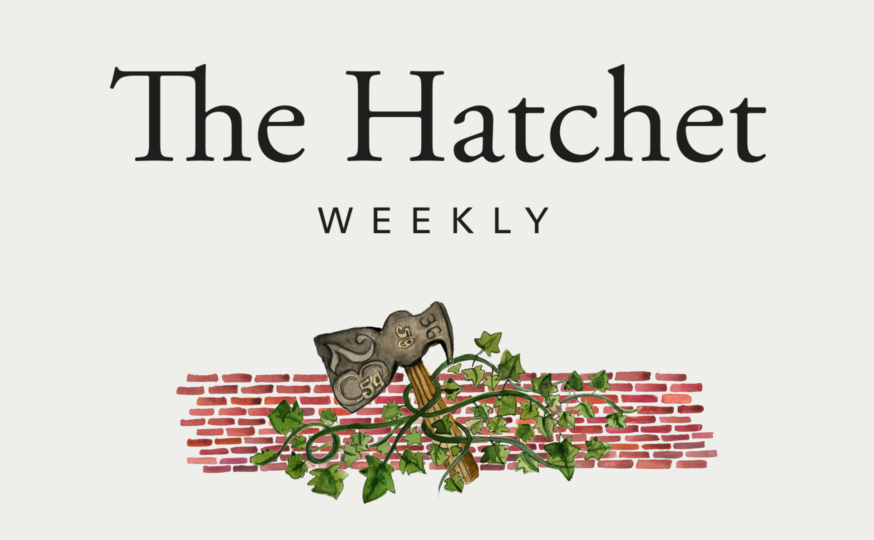 The Hatchet e-newsletter header graphic