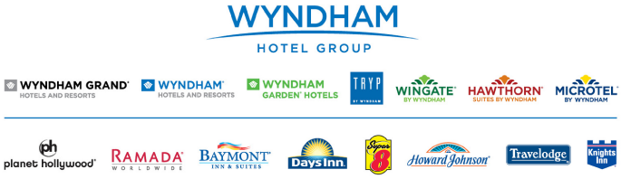 Wyndham Hotel Group brand bar image