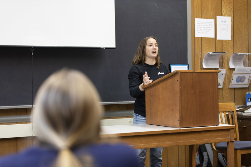 Students in the Center for Speech and Effective Advocacy