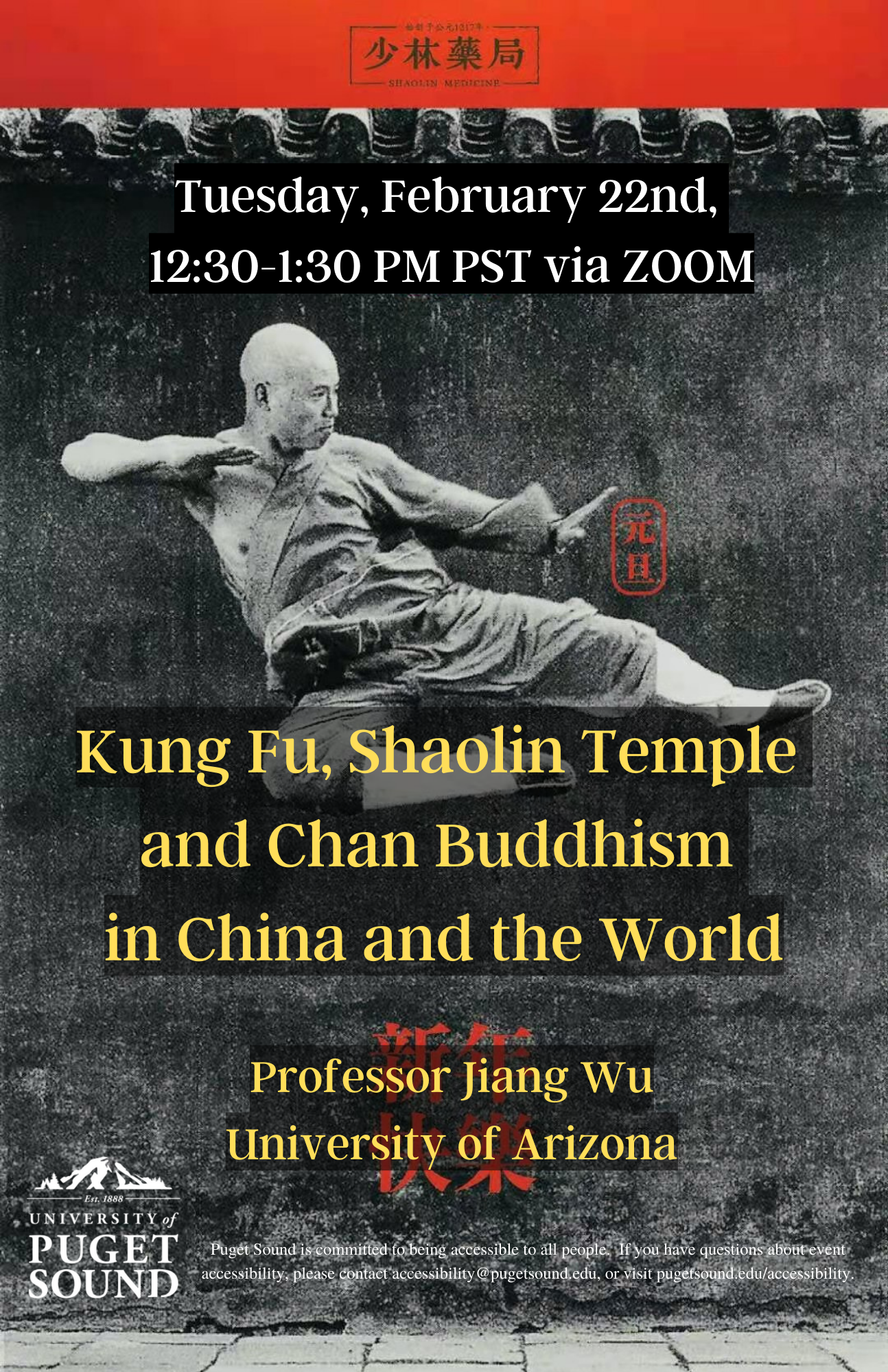 Kung Fu, Shaolin Temple and Chan Buddhism in China and the World poster