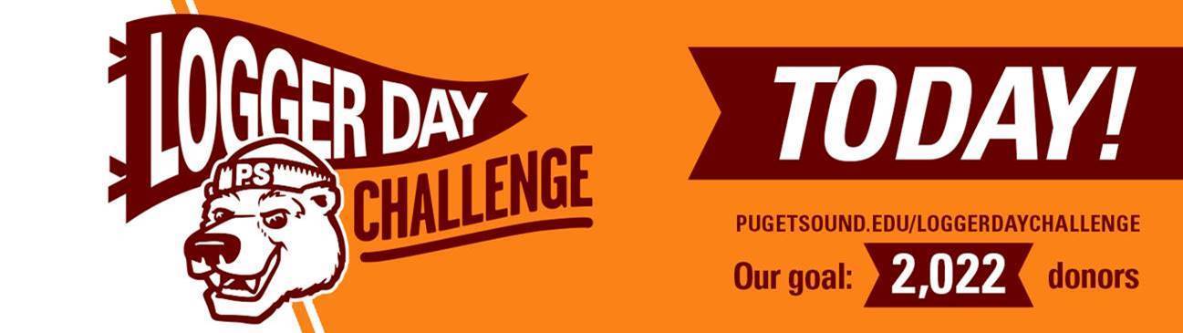 Logger Day Challenge 2022 banner for President Crawford’s kickoff message