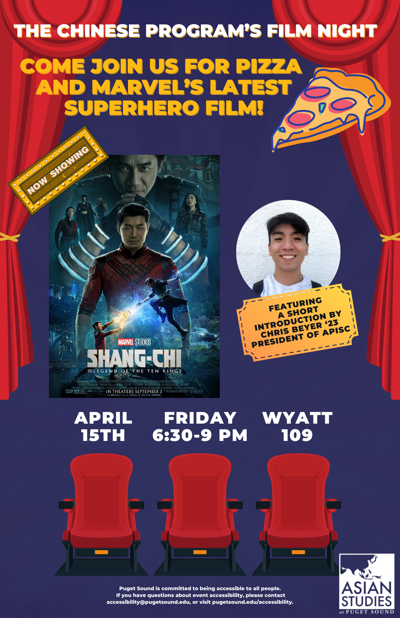 Film night poster