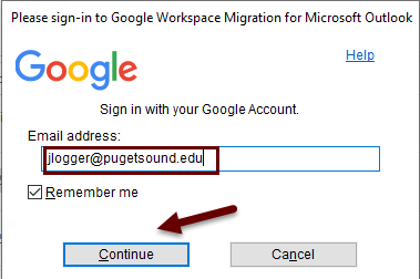 enter email address for gwmmo