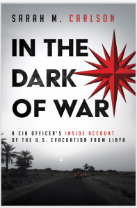 In the Dark of War book cover by Sarah Carlson '02