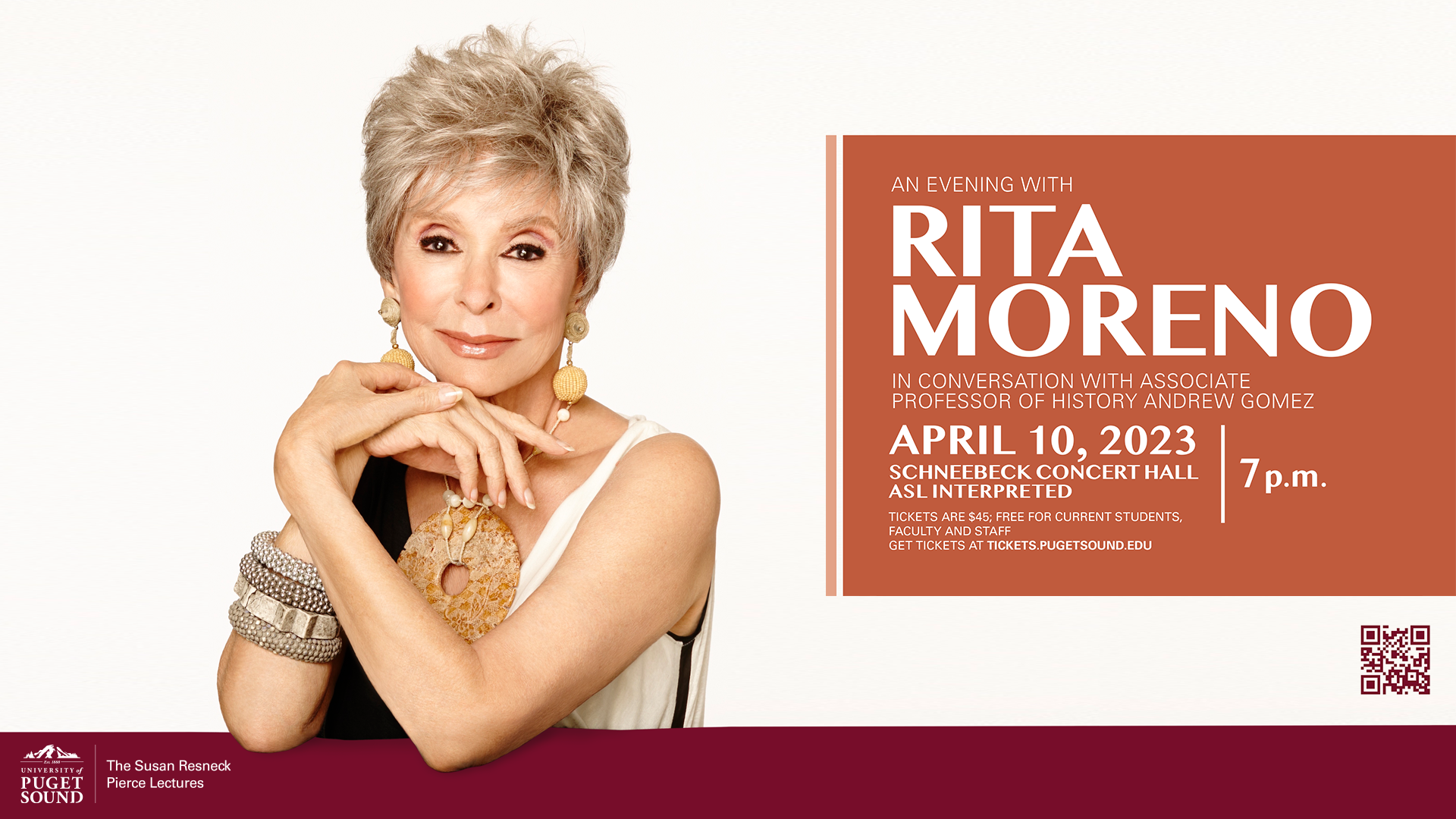 Rita Moreno Pierce Lecture web image