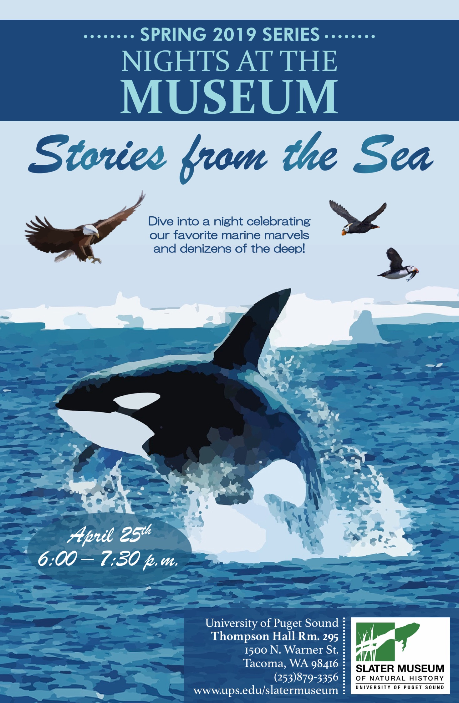Stories from the Sea event poster