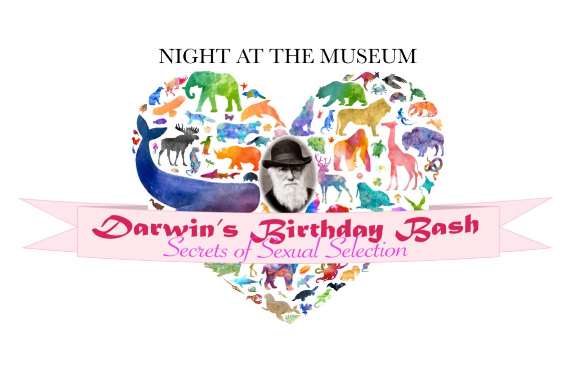 Darwin's Birthday Bash event poster