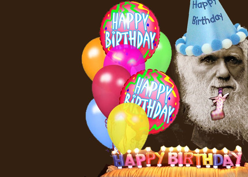 Darwin's Birthday Bash event poster