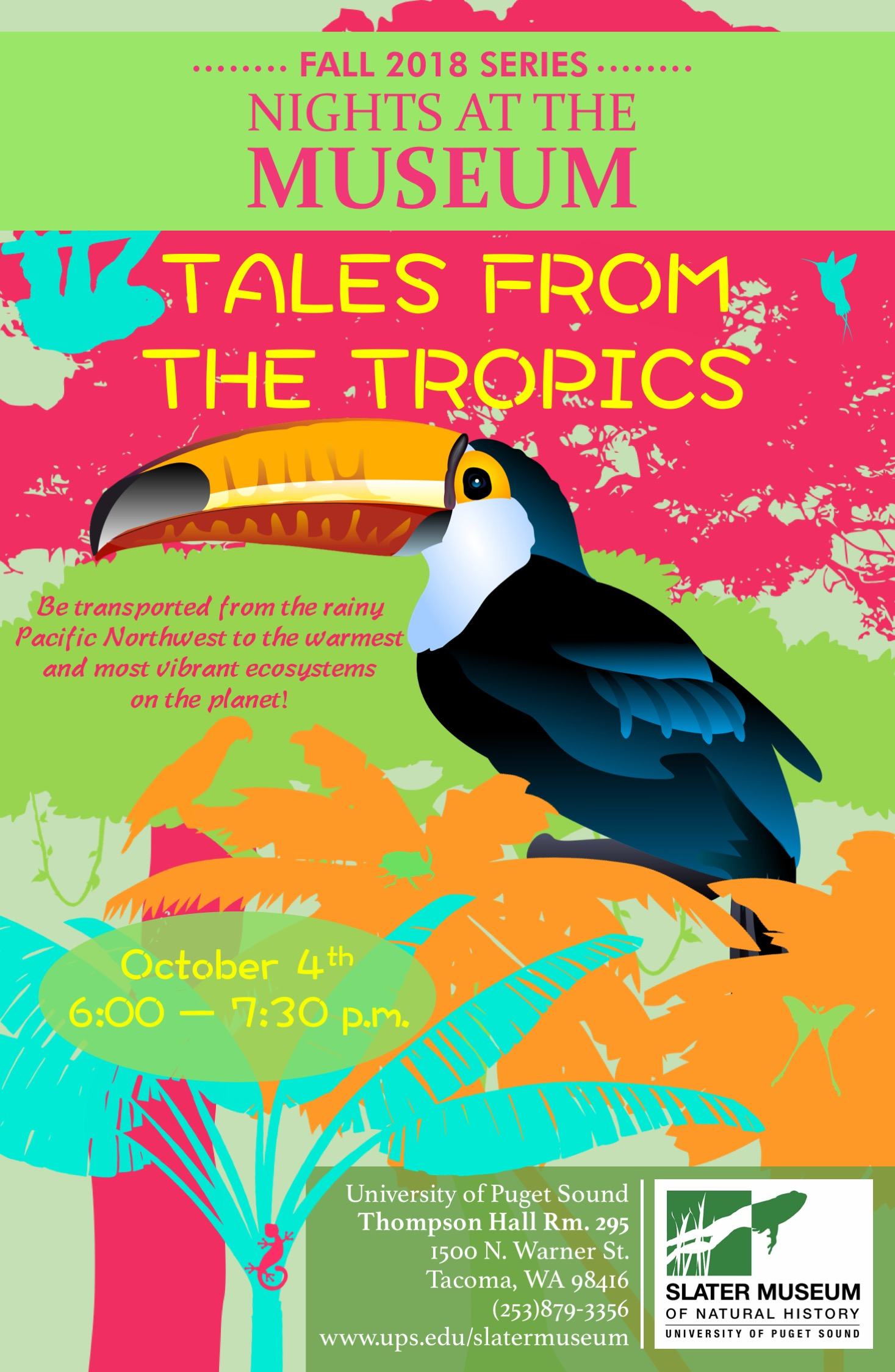 Tales from the Tropics event poster