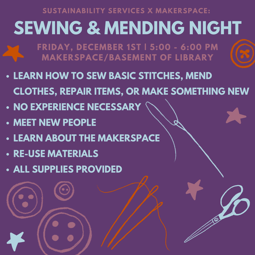 Sewing and Mending Event