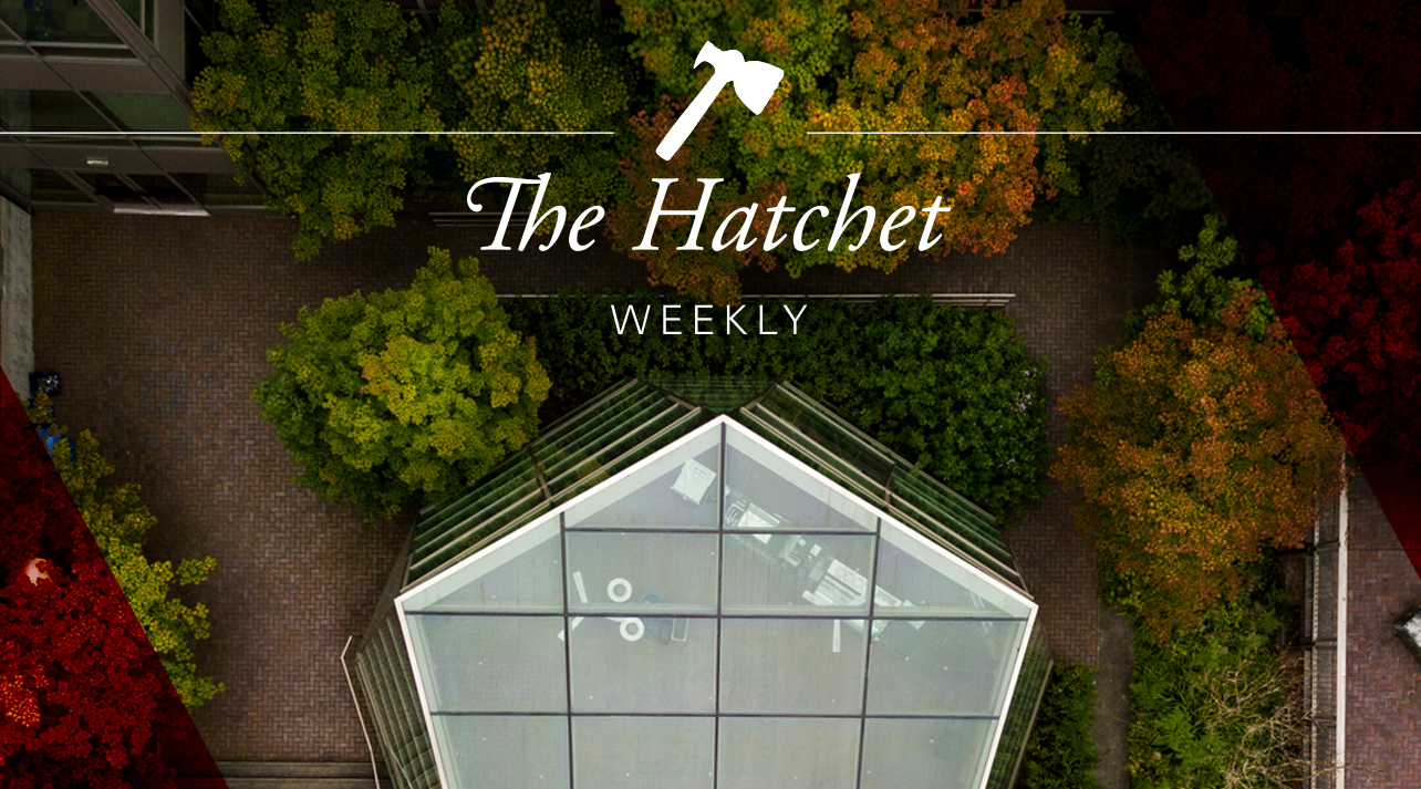 University of Puget Sound The Hatchet Newsletter header