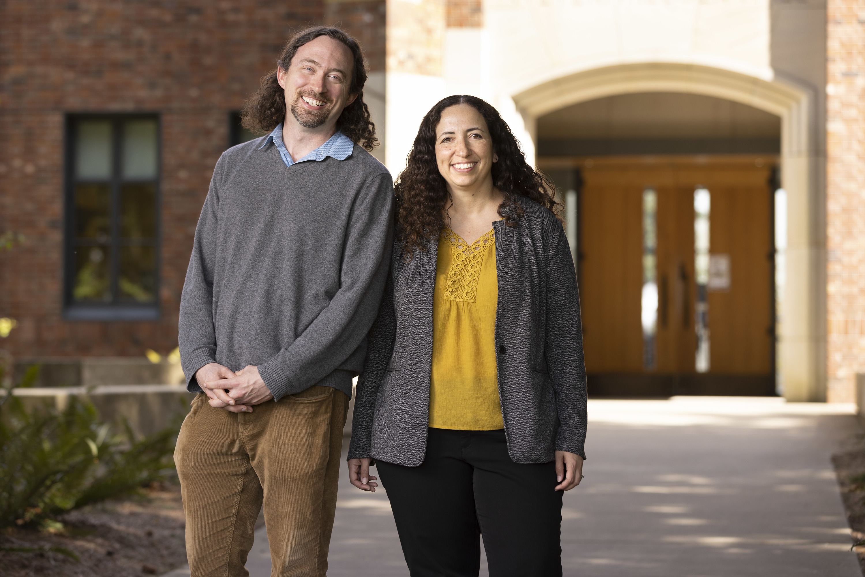 Professors Justin Tiehen and Ariela Tubert.