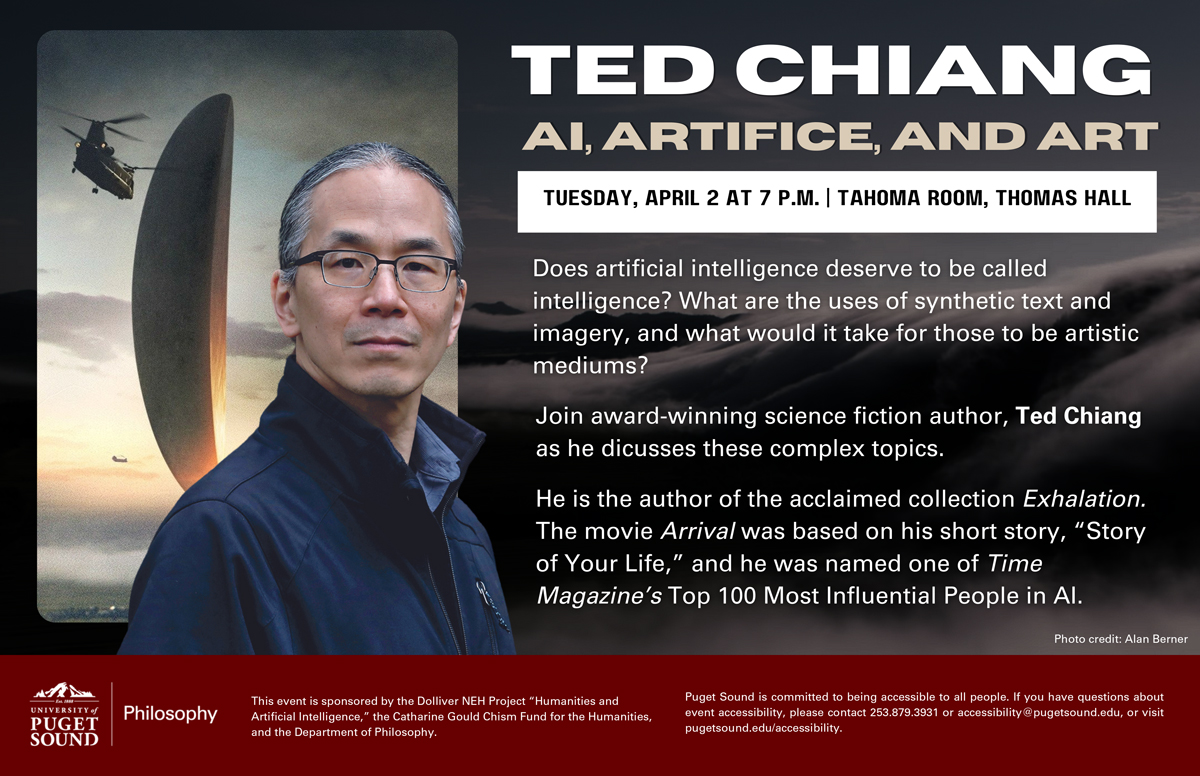 Ted Chiang: AI, Artifice, and Art