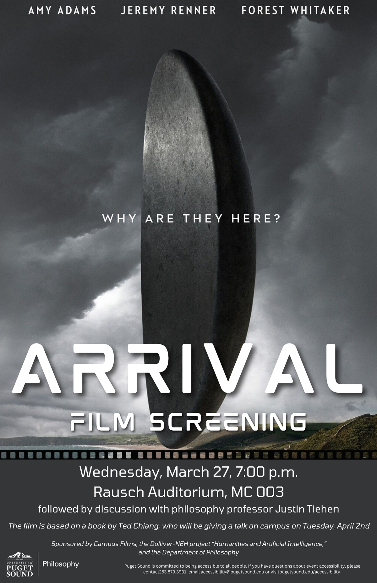 Arrival Movie Poster