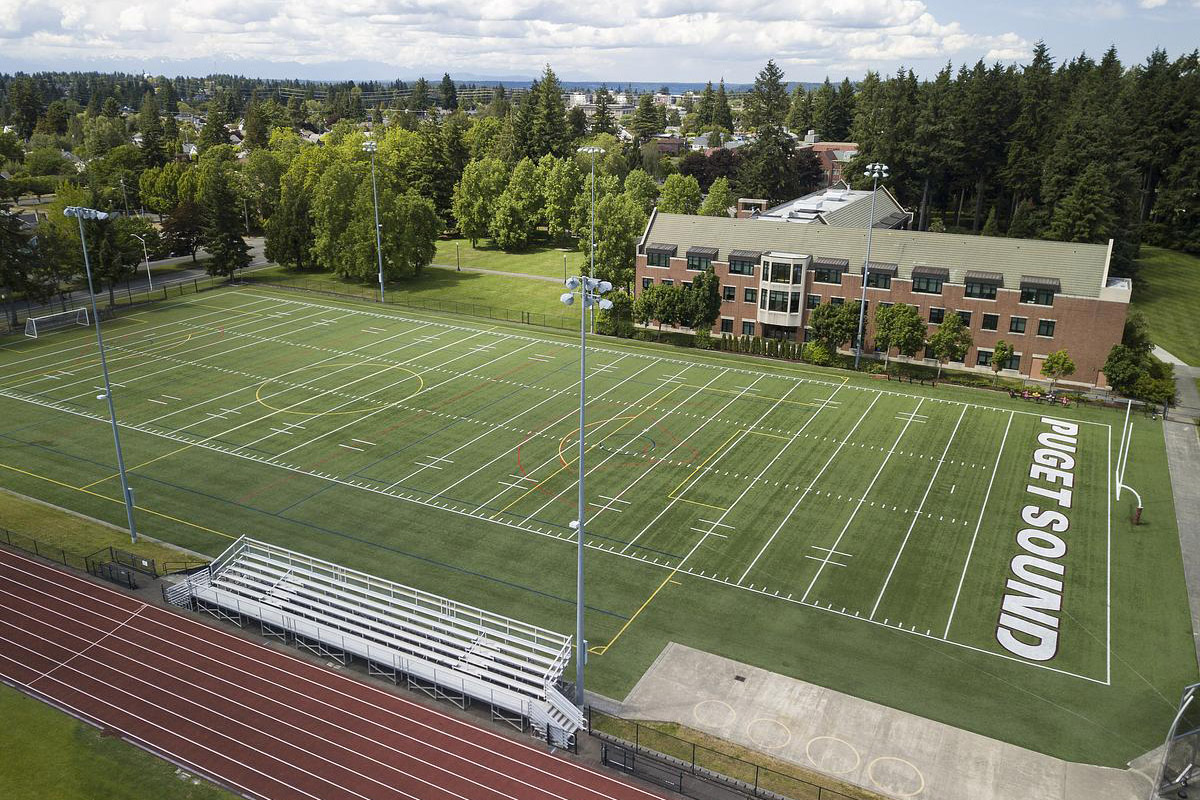 Lower Baker Field as seen by drone