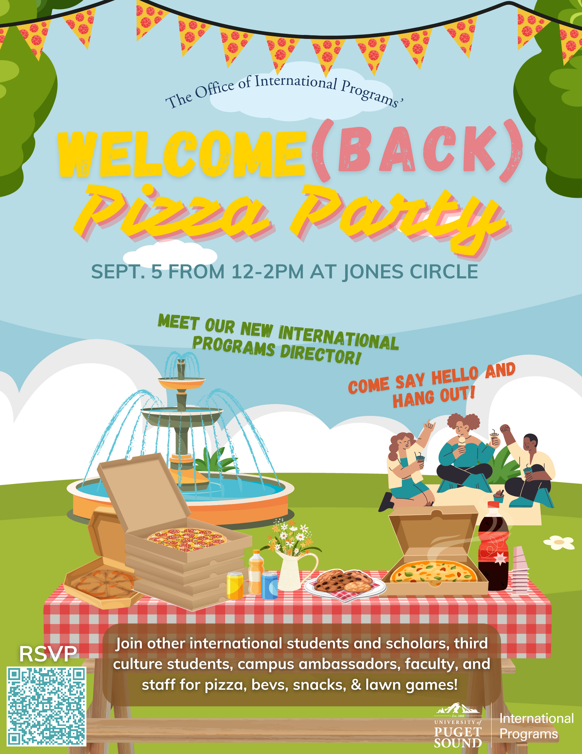 Welcome (Back) Pizza Party