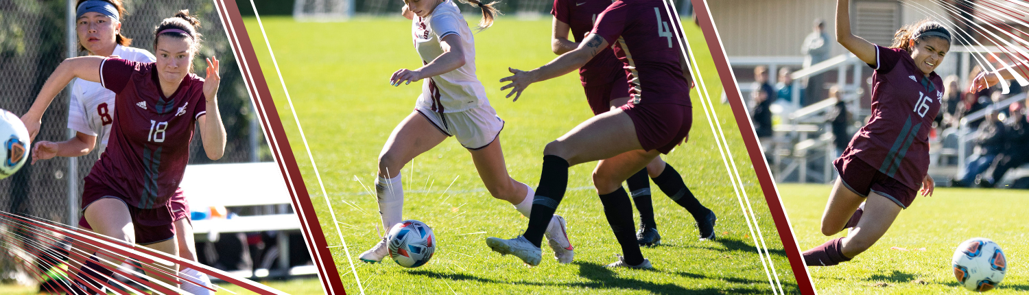 Women's soccer banner