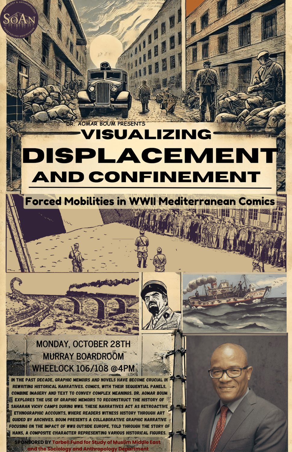 Visualizing Displacement and Confinement