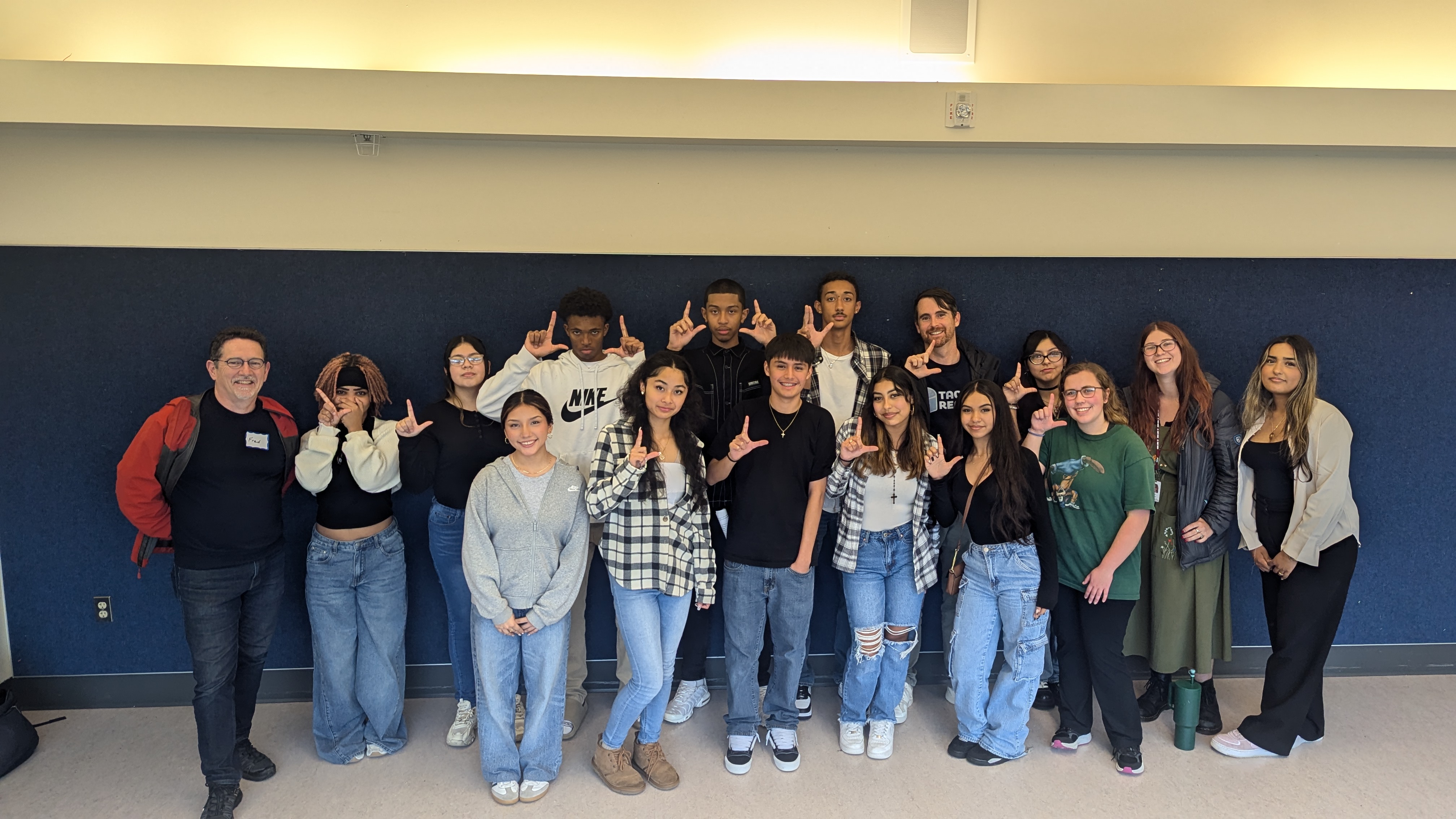 MAT candidates attend the Northwest Teachers for Social Justice Conference with students from Tacoma’s Lincoln High School.