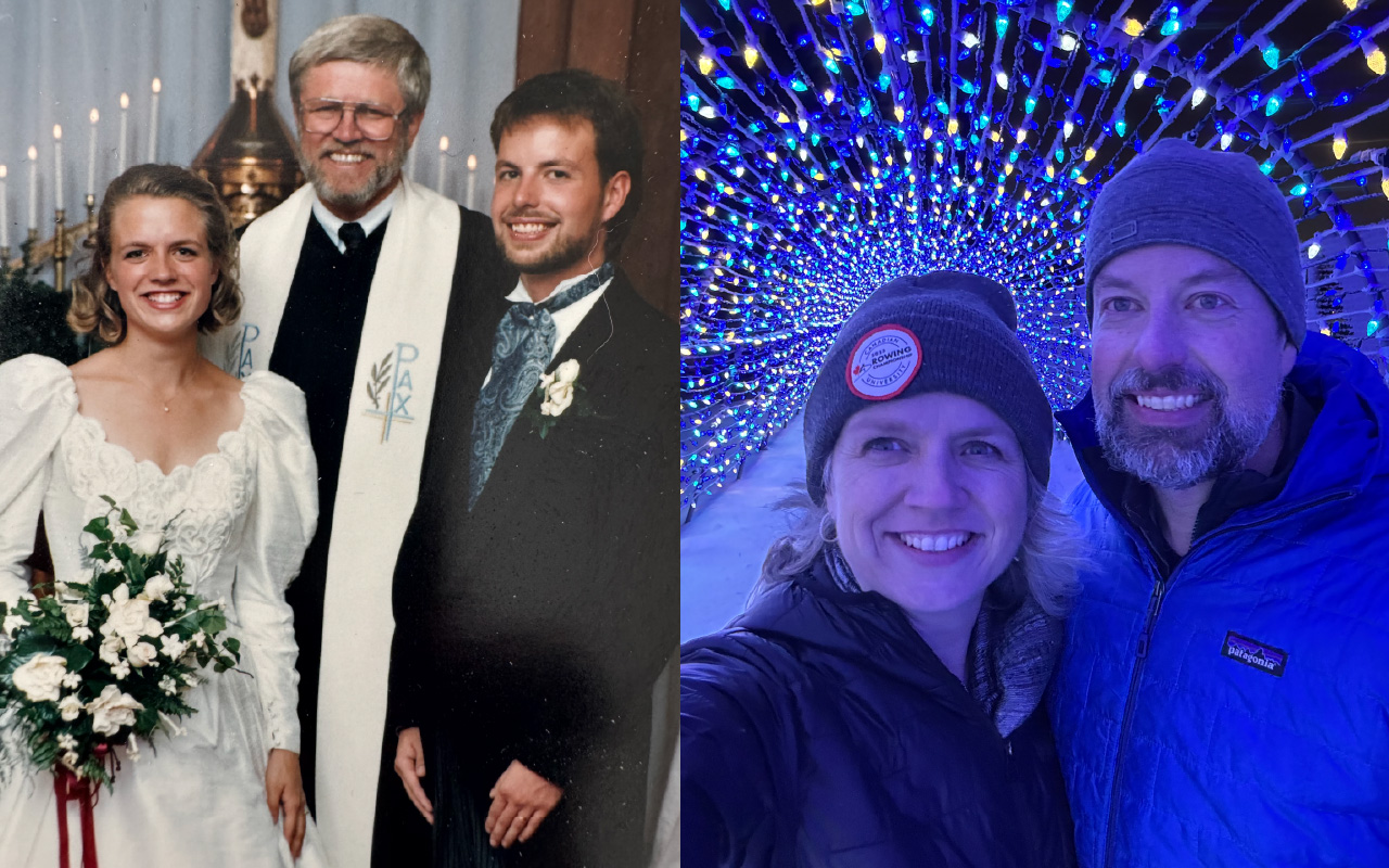 Lisa Kozleski ’94 and John Harding ’94