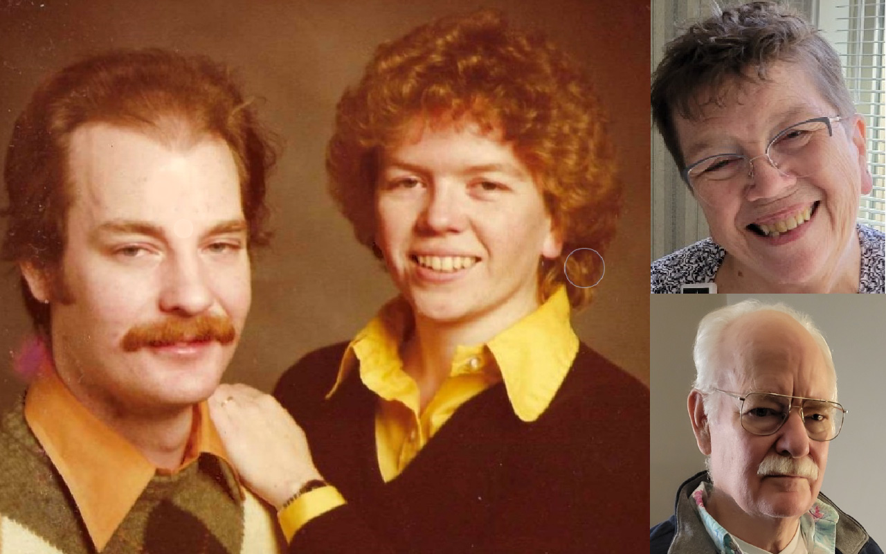 Roland Stout ’76 and Linda Woodson ’76
