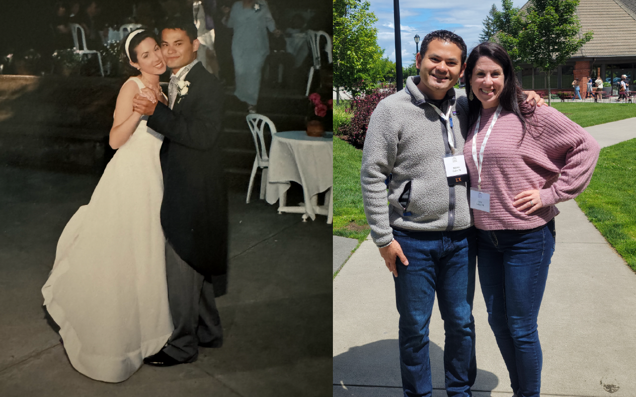 Brian Galicia ’96 and Lisa Galicia ’98 