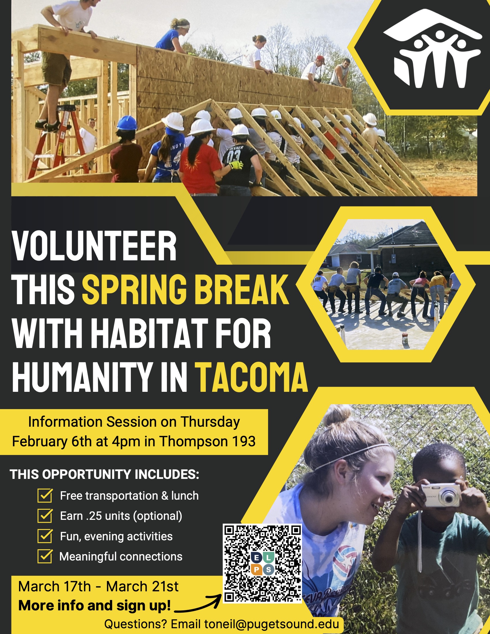 Volunteer Work for Spring Break