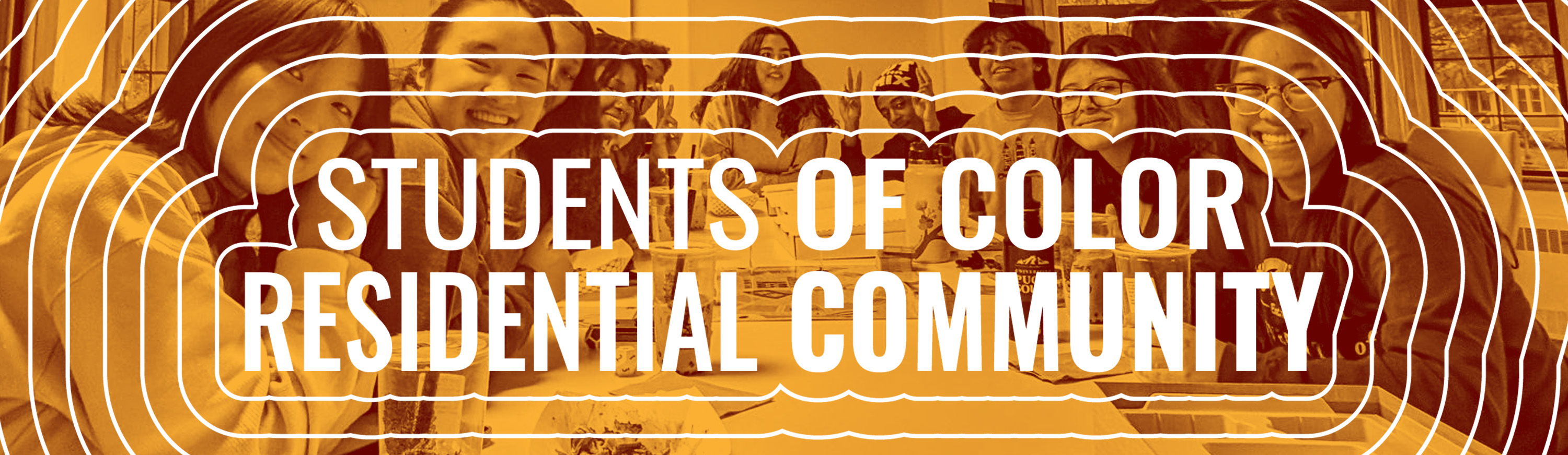 Students of Color Residential Community Banner