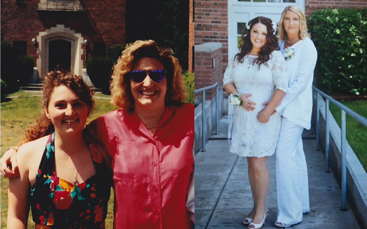 Steph Jaouen ’93 and Brynn Starr ’94