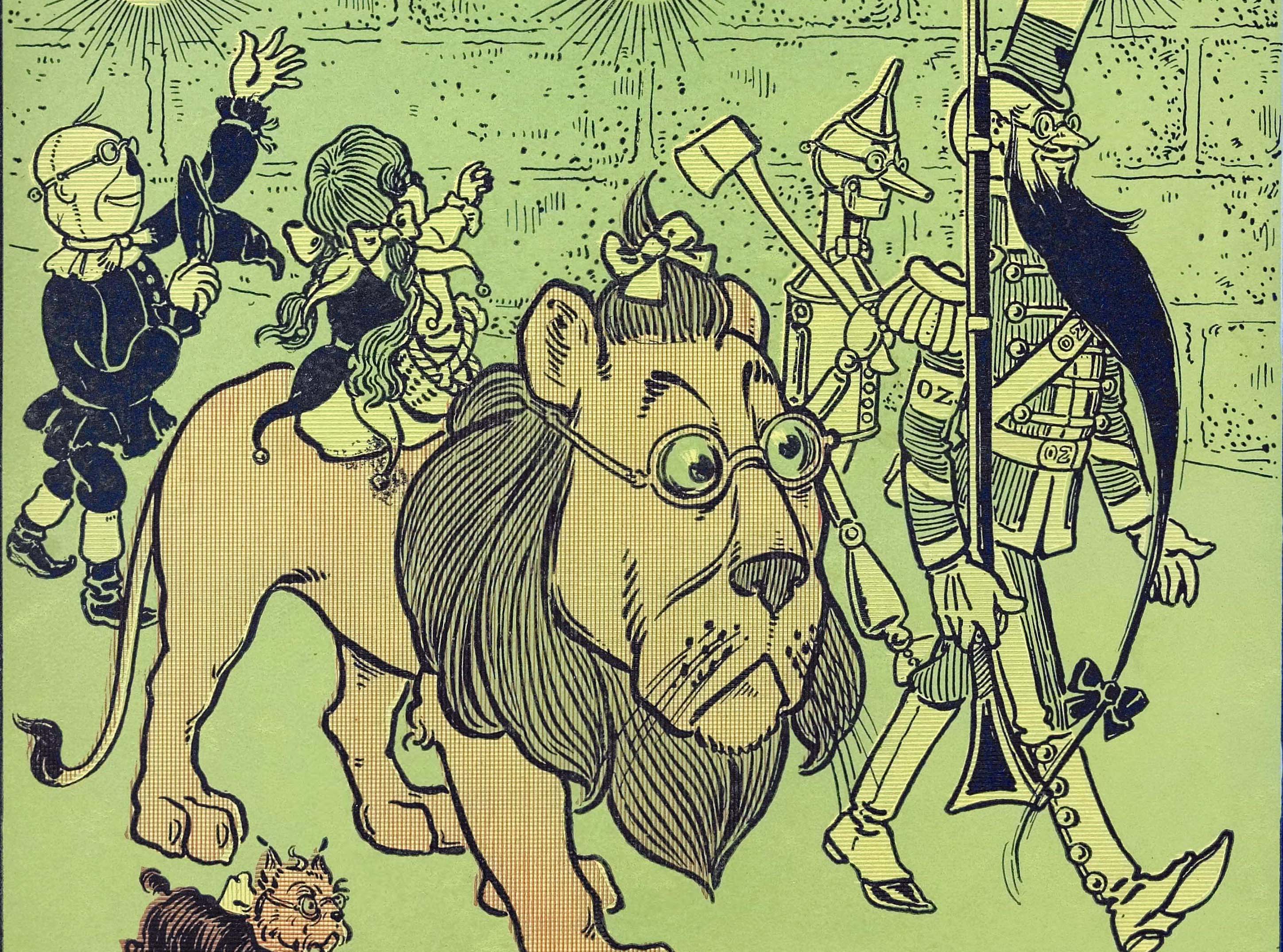 Illustration by William Wallace Denslow for The Wonderful Wizard of Oz