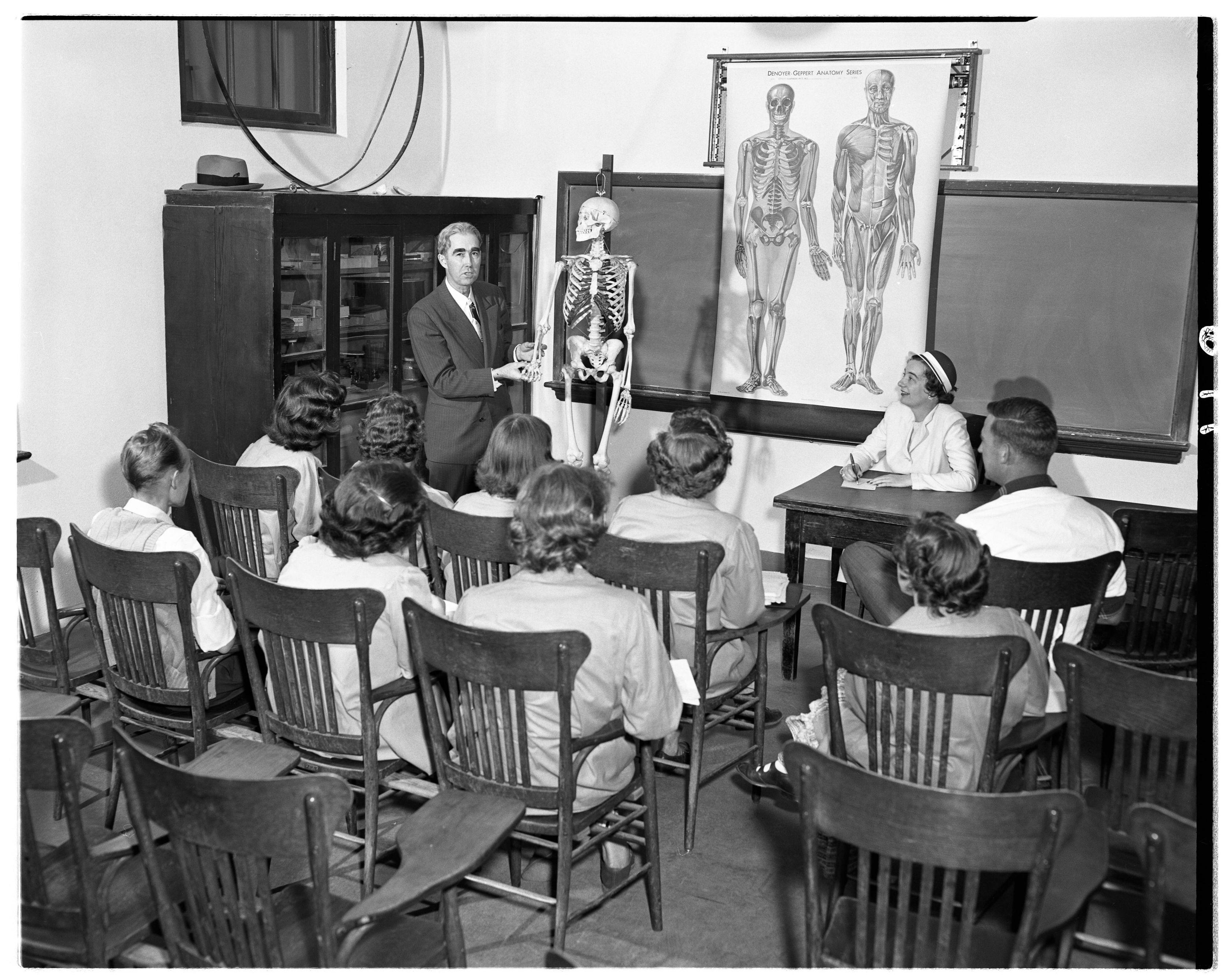 1949 anatomy class