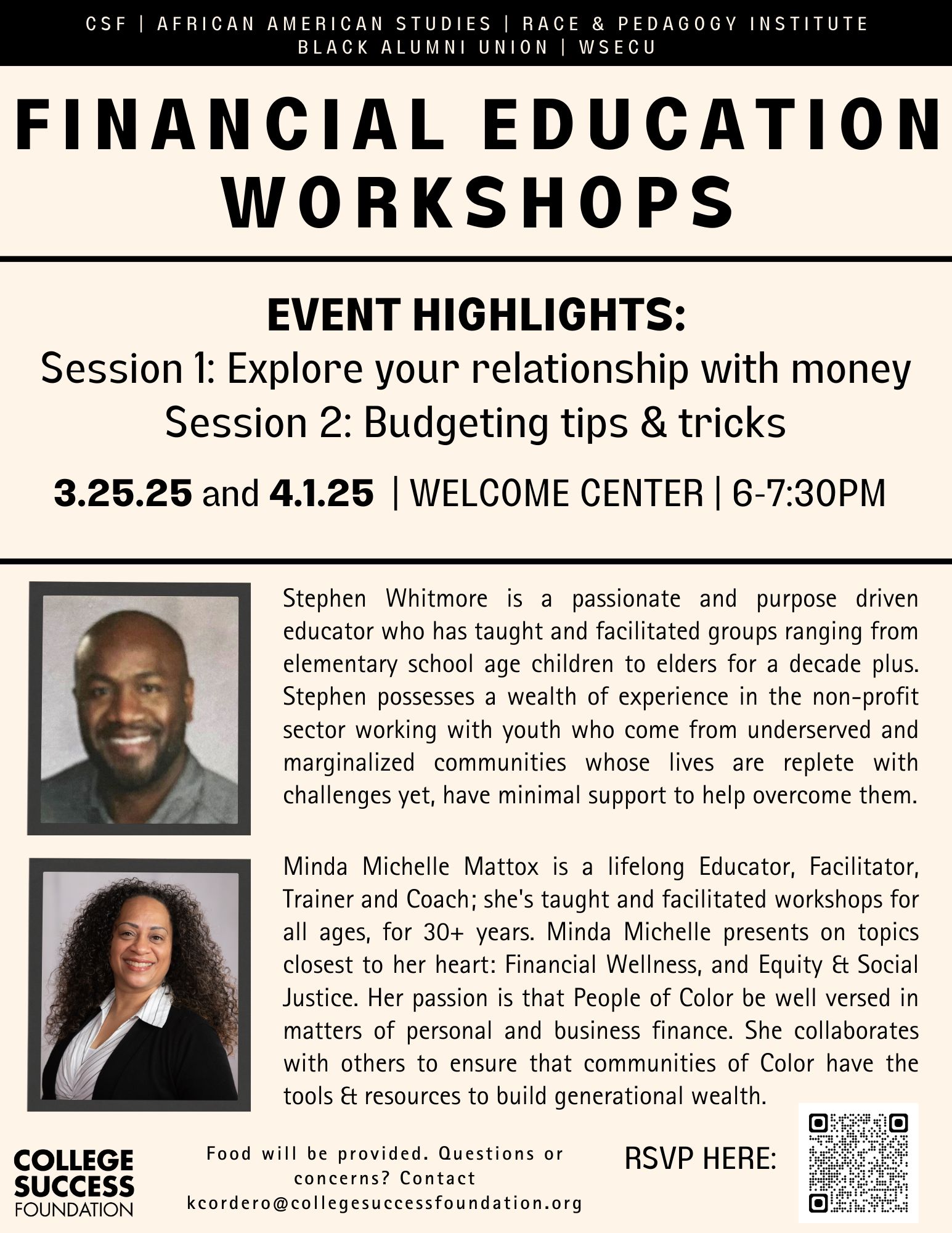 Financial Education Workshops