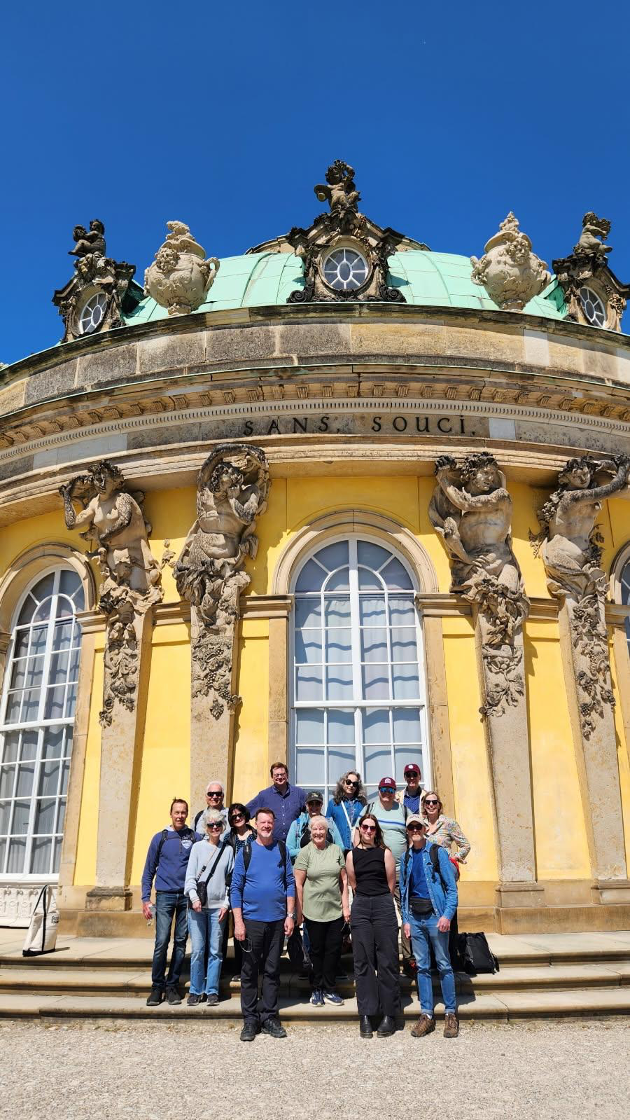 Alumni Tours group in Berlin.