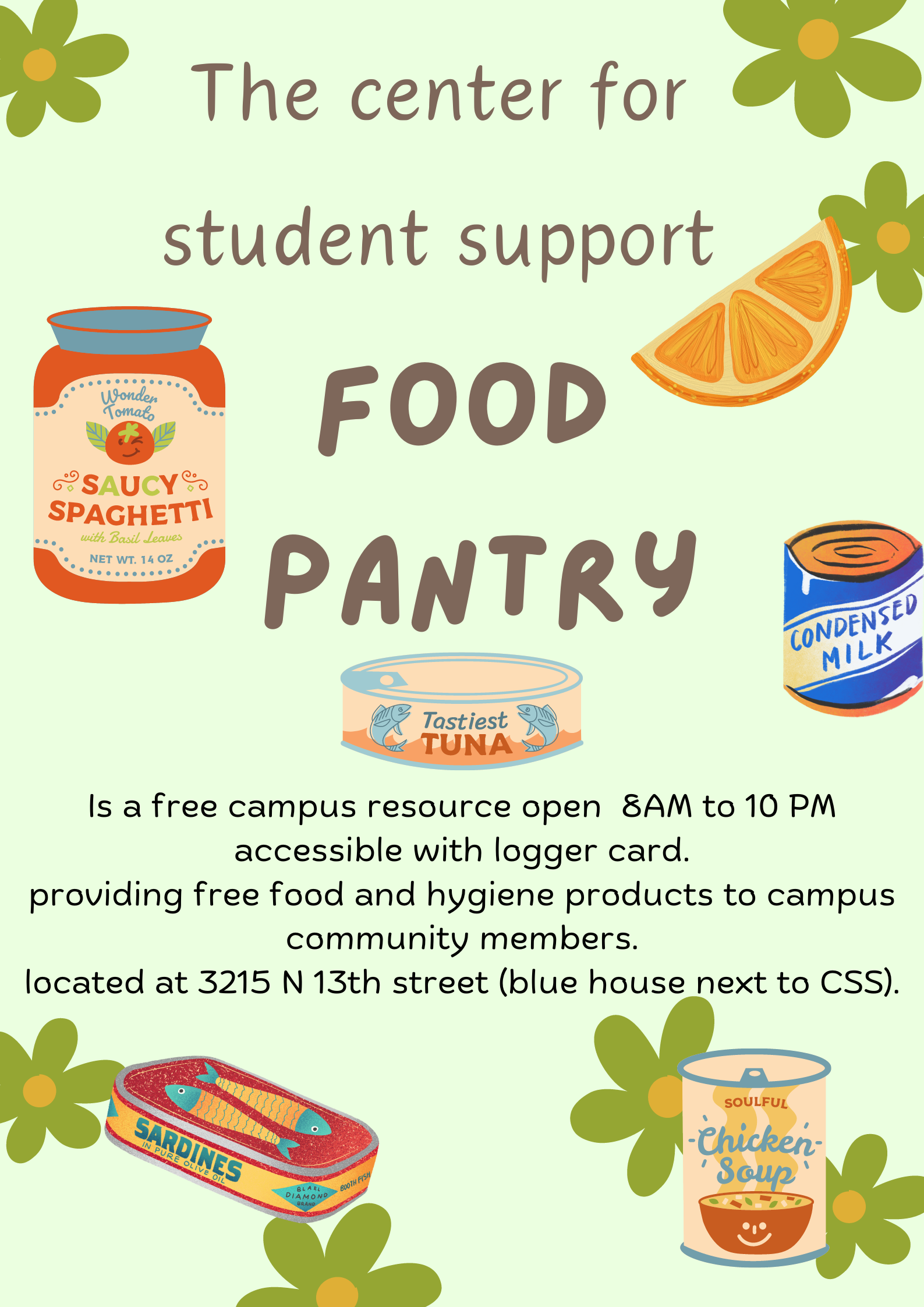 Food Pantry Poster