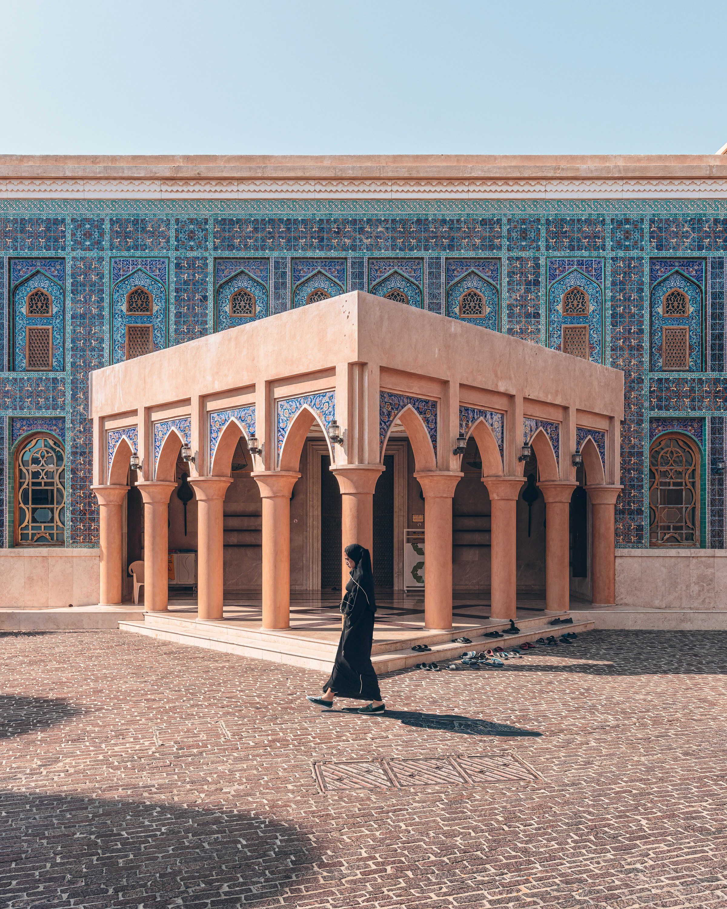 Architecture in Doha, Qatar.
