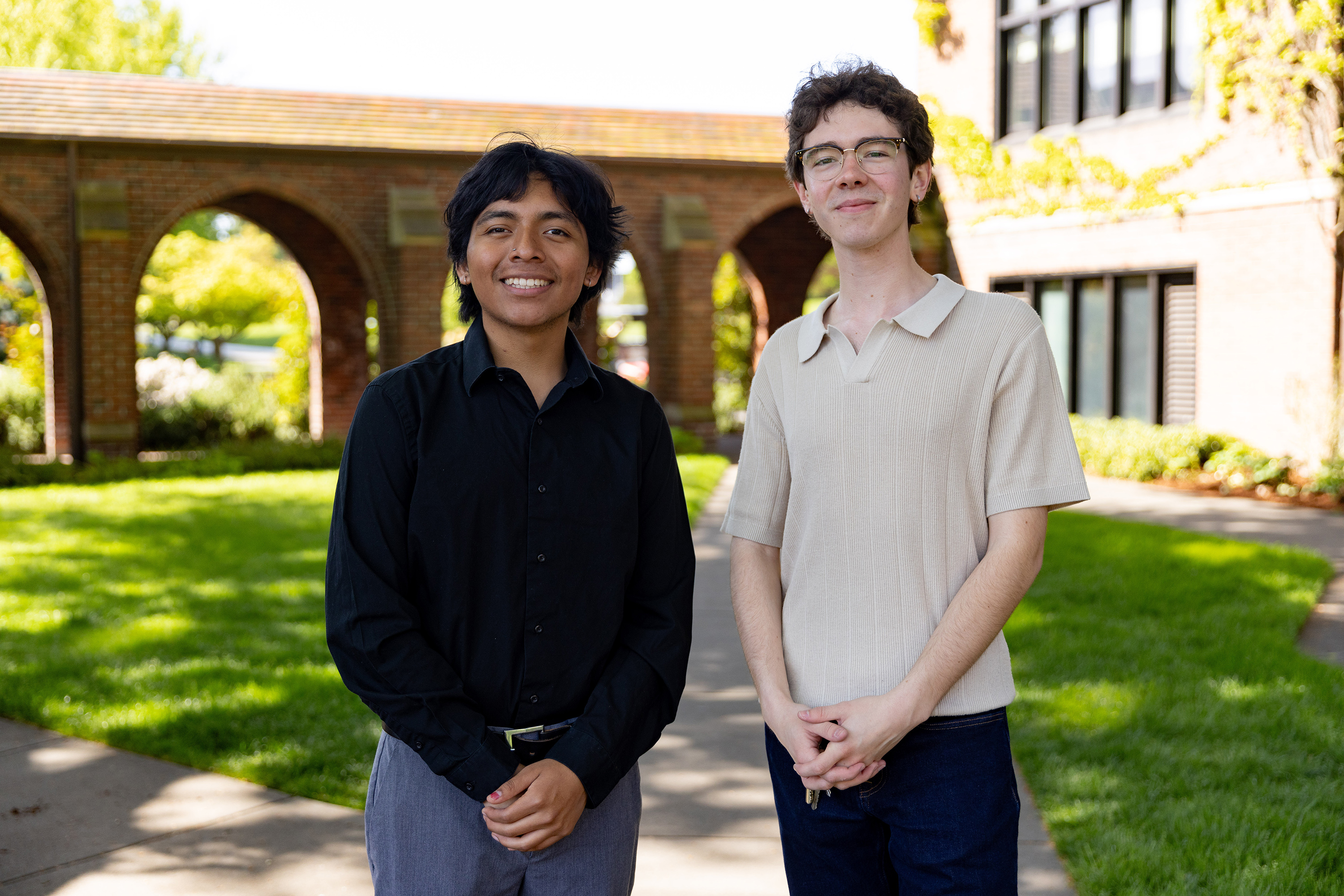 Winston Zapet Bamac ’27 and Archie Kerr ’27