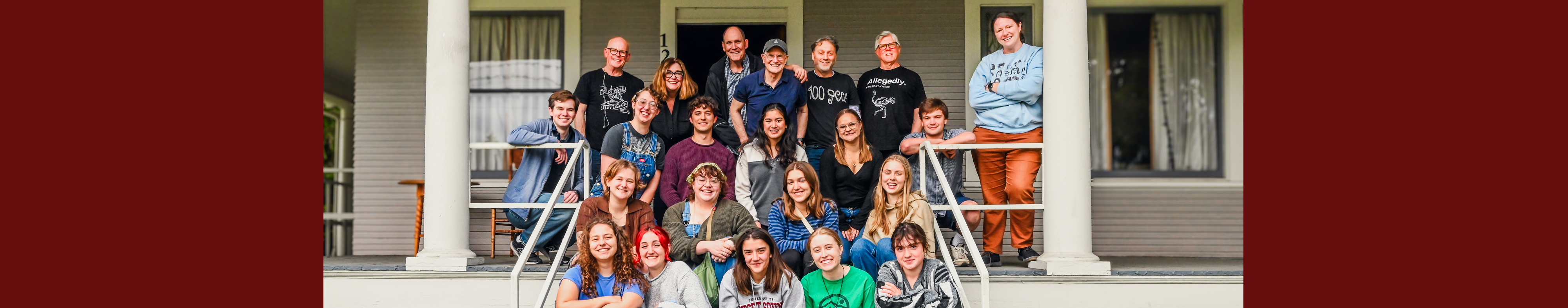 Honors program students and faculty