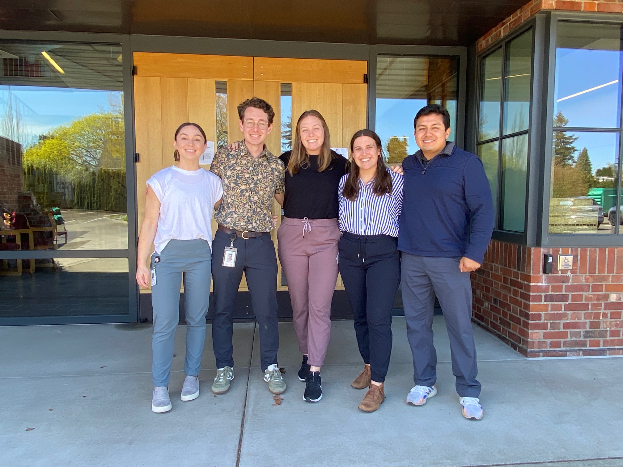 Jena Burkhart DPT’24 (left)