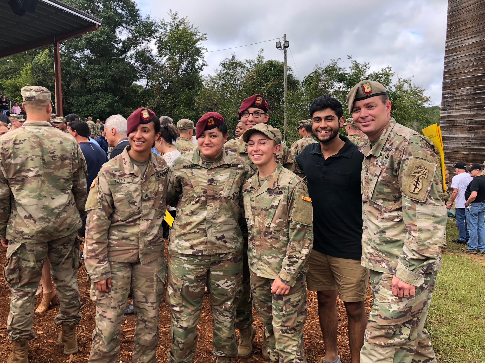 Jena Burkhart DPT’24 graduating from U.S. Army Ranger school.