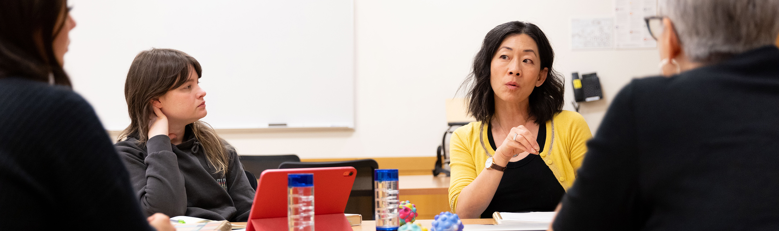 School of Education class discussion