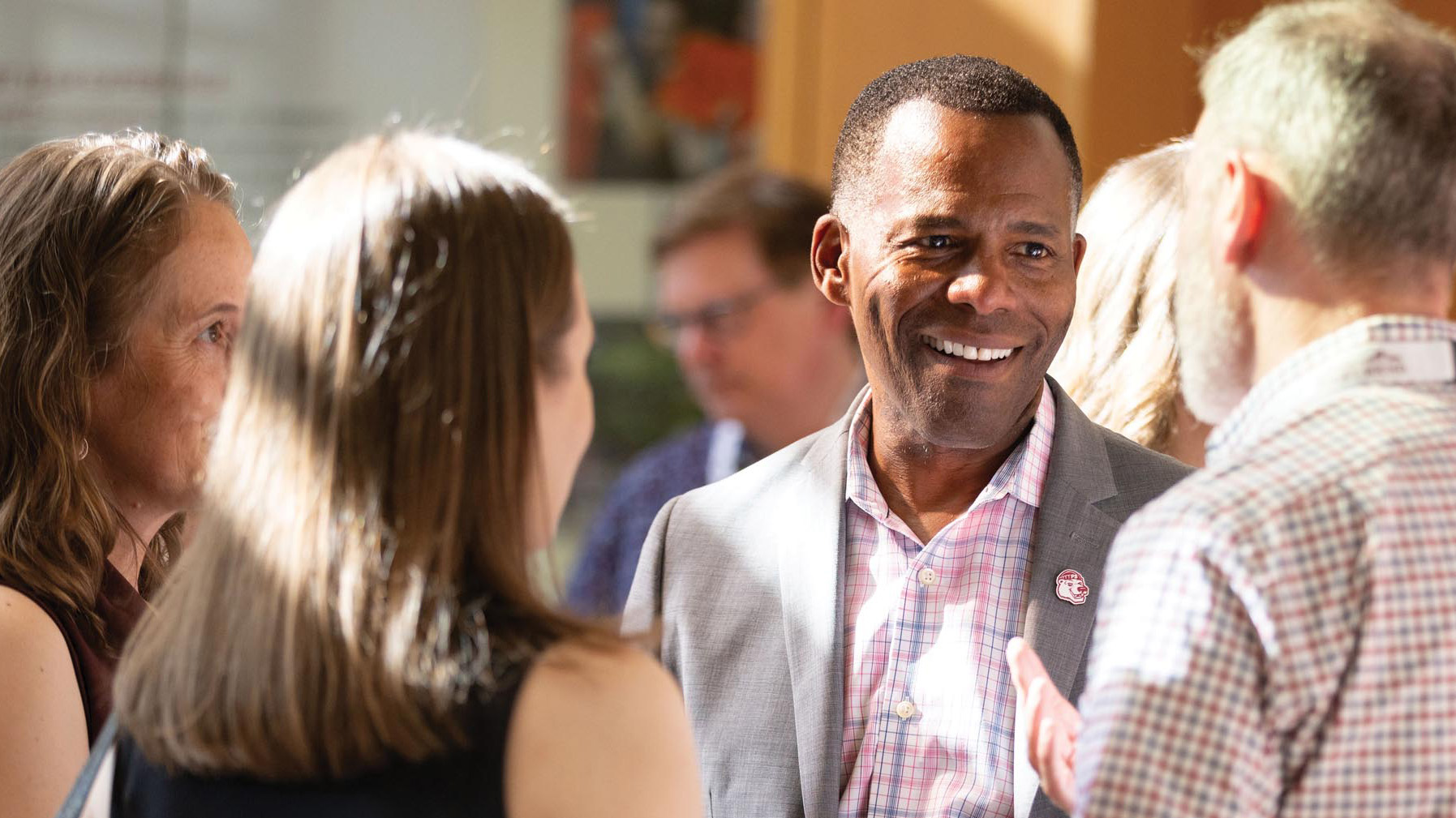 President Isiaah Crawford at Summer Reunion Weekend 2025.