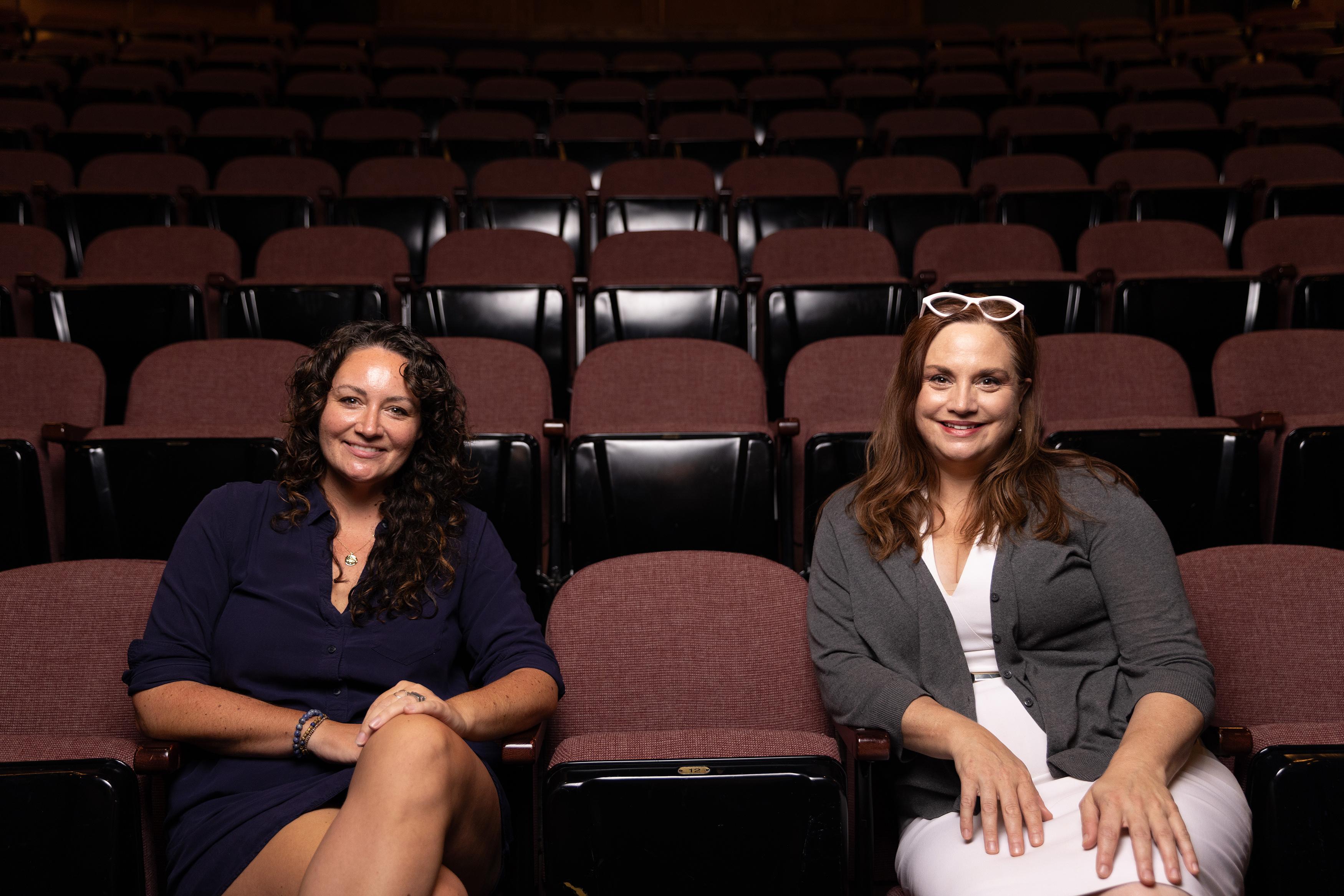Prof. Jess K Smith ’05 and Prof. Sara Freeman ’95