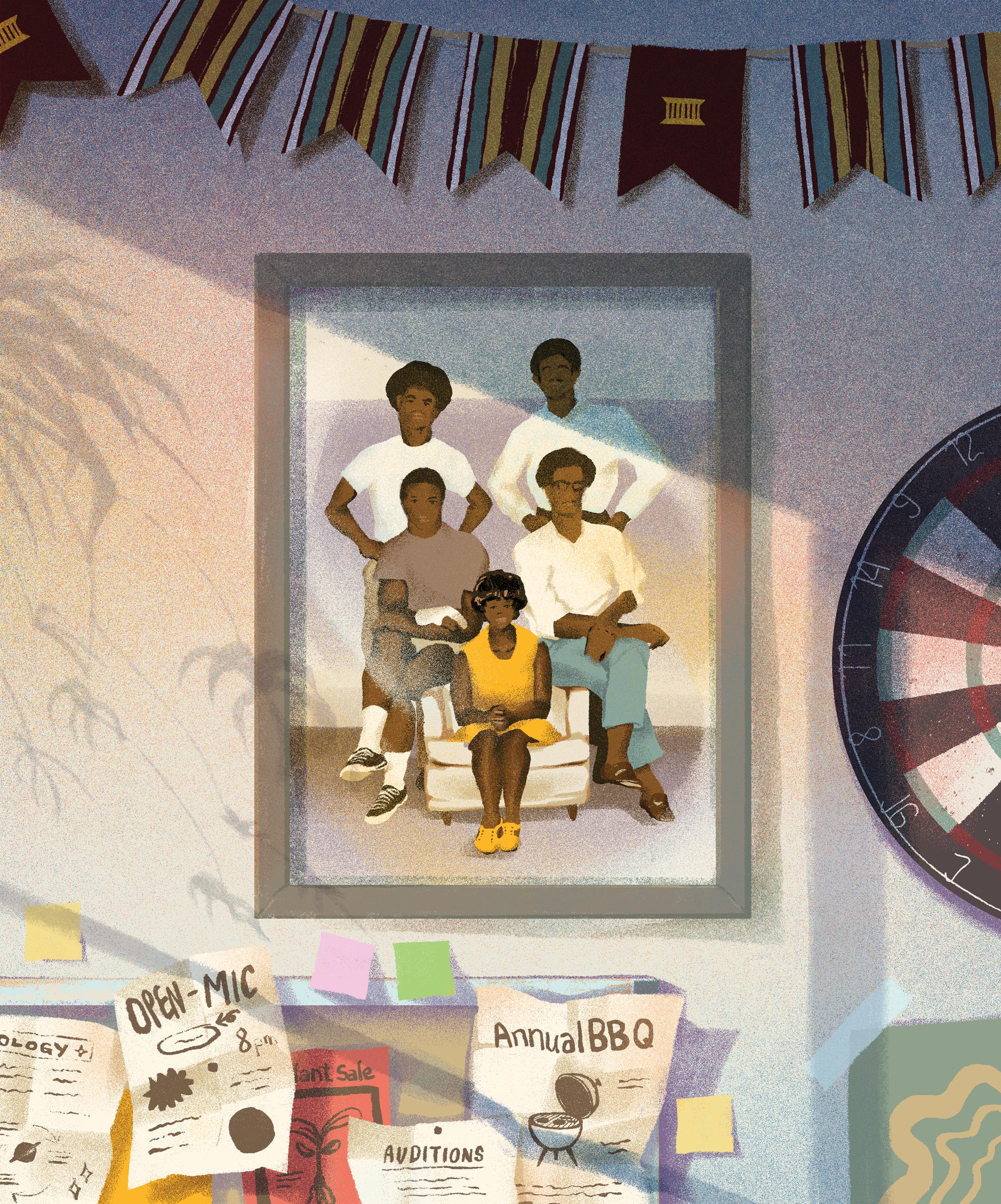 Passing the Torch. Illustration by Andrea Cheung.